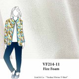 VF214-11 Fizz Foam - Ivory Bubble Crepe Georgette Fabric