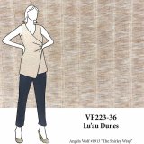VF223-36 Lu’au Dunes - Super Soft Acrylic Textured Knit Fabric in Warm Heathered Sand Color