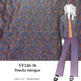 VF226-36 Ponche Intrigue - Italian Iridescent Shimmer Stretch Reversible Fabric