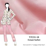 VF231-18 Extant Sorbet - Pink Classic Ponte Knit Fabric