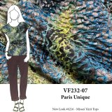 VF232-07 Paris Unique - Abstract Textured Knit Fabric