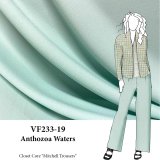 VF233-19 Anthozoa Waters - Seaglass Dressweight Crepe Fabric