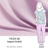 VF233-28 Import Orchid - Pale Lilac Stretch-woven Dressweight Crepe Fabric