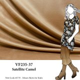 VF235-37 Satellite Camel - Poly-Rayon Suede Knit Fabric
