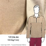 VF236-04 Giving Cozy - Tan and Heathered Tan Double-faced Sweatshirt Fabric
