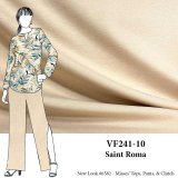 VF241-10 Saint Roma - Warm Cream Firm Ponte Knit Fabric