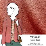 VF241-18 Saint Yves - Pale Clay Smocked French Stretch-woven Rayon Fabric