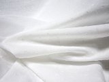Wholesale Dotted Swiss Cotton Batiste Fabric - White 25 yds