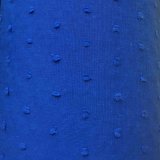 Dotted Swiss Cotton Batiste Fabric - Royal Blue