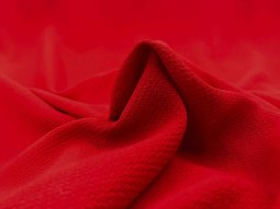 Wholesale Bubble Crepe Georgette Fabric - Red 25 yards