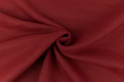Classic Wool Blend Melton Coating Fabric - Maroon