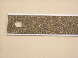 Corked Backed Ruler - back view