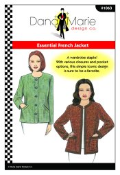 Dana Marie Sewing Pattern #1063 - The Essential French Jacket