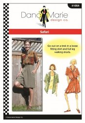 Dana Marie Sewing Pattern #1024 - Safari Shorts and Shirt