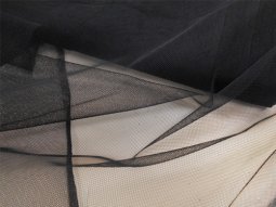 Wholesale Dress Tulle NT52 - Black  25 yards