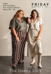 Friday Pattern Co. - Donny Shirt Sewing Pattern