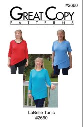 Great Copy #2660 LaBelle Tunic Sewing Pattern