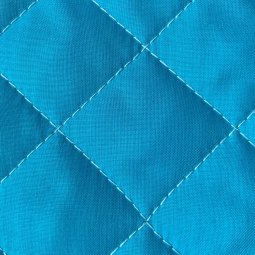 Double Faced Quilted Poly Cotton Broadcloth - Turquoise