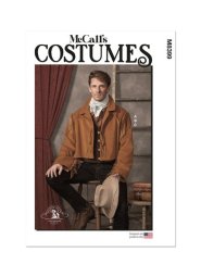 McCall's Sewing Pattern M8399 - Men's Steampunk and Frontier Fringe Jacket and Vest Skirt Costume