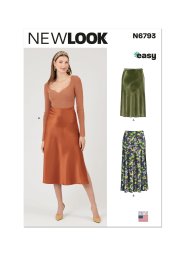 New Look #6793 - Misses' Skirt Sewing Pattern in Two Lengths