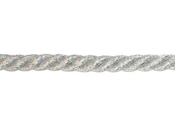 Metallic Cord Trim 008 - 7/16" Silver 4