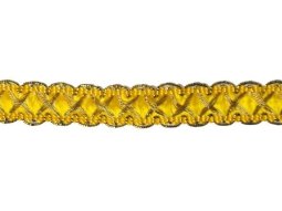 Louisa Metallic Braid - Trim #320 - Flag Gold with Metallic Gold