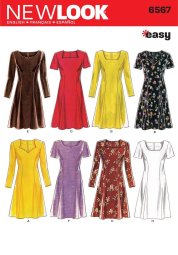 New Look 6567 - Misses' Dresses Sewing Pattern