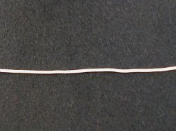 Beading Elastic Cord #829 - 1/32" White
