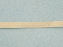 Wholesale Braided Cotton Elastic 1204 - Natural 1/4" - 144yds