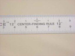 Lance Center Finding Ruler 12"