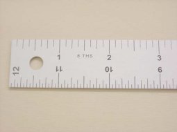 Lance Straight Edge Slip Resistant Ruler 12"