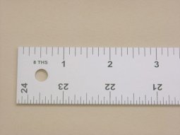 Lance Straight Edge Slip Resistant Ruler 24"