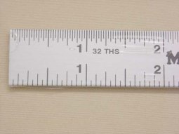 Lance Straight Edge Slip Resistant Ruler 6"