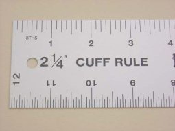Lance Cuff Ruler 12" x 2 1/4"