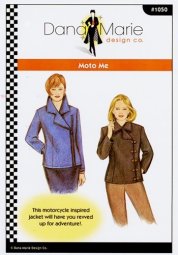 Dana Marie Sewing Pattern #1050 - Moto Me