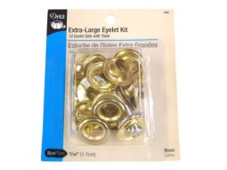 Dritz- Extra Large Eyelet Kit 660 - Brass