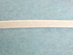 Flat Braided Elastic 7710 - White 1/8"