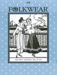 Folkwear #270 Metro Middy Blouse