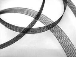 Horsehair Braid- Black 1/2"