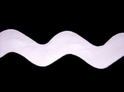 Jumbo Ric Rac- White