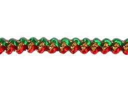 Metallic Trim #020 - 1/4"  Kelly-Red #9/12 