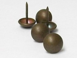 Nailheads - 36 pcs - Style 1009 - Natural