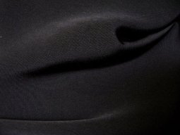 Wholesale Peachskin Solid - Black, 17 yards