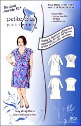 Petite Plus #304 Easy Wrap Dress and Top