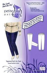 Petite Plus #603 Tapered Pull on Pant