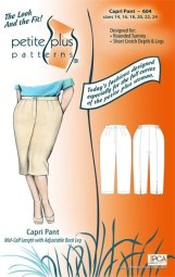 Petite Plus #604 Capri Pant