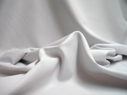 Pongee Plush Anti-Static Lining - Silver