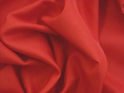 Wholesale Pongee Plush Anti-Static Lining - Red - 25 Yards