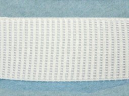 Wholesale Elastic  - Ribbed Woven Non-Roll WE-10 - White 1.5"   36yds