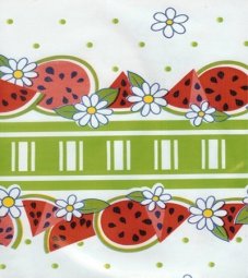 Oilcloth - Reunion - Lime Green
